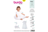 Schnittmuster burda kids - Taufkleid 9804